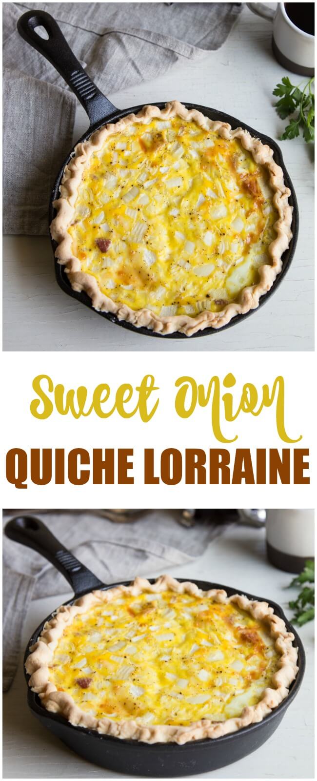 Sweet Onion Quiche Lorraine - National Onion Association